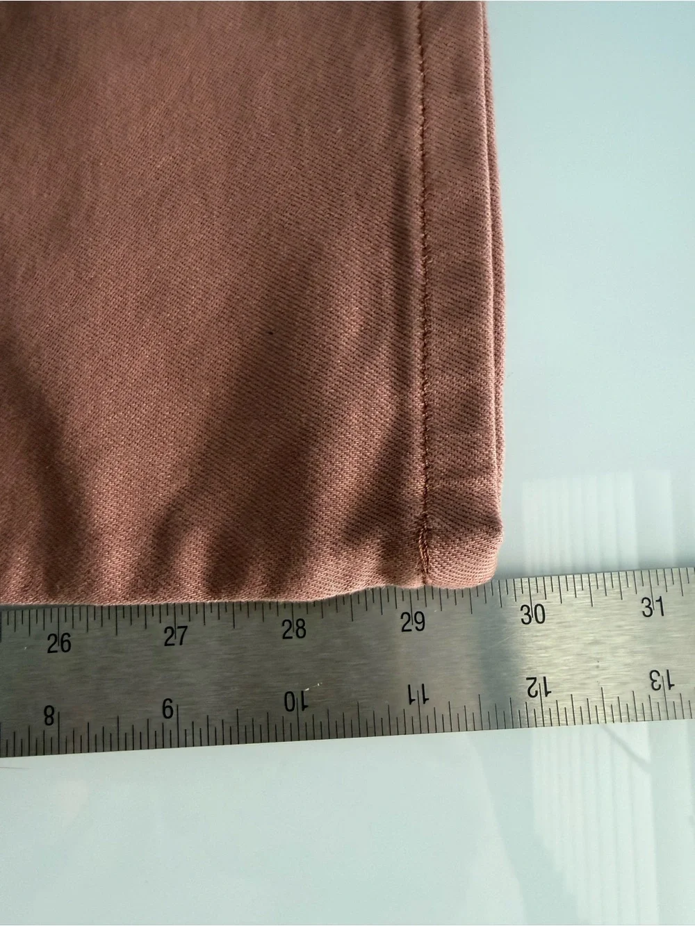 Gloria Vanderbilt Womens Cocoa Tan Amanda Classic Straight Slimming Jeans Size 8